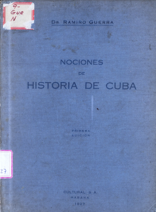 25_CU_BNJM_Guerra_nociones-historia-cuba_LaHabana_1927_01ed_Portada