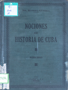 26_CU_BNJM_Guerra_nociones-historia-cuba_LaHabana_1931_02ed_Portada