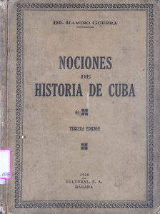 27_CU_BNJM_Guerra_nociones-historia-cuba_LaHabana_1938_03ed_Portada