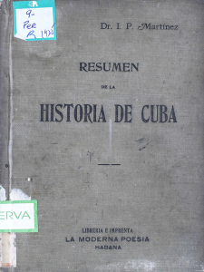 38_CU_BNJM_Perez_resumen-historia-cuba_LaHabana_1925_02ed_Portada