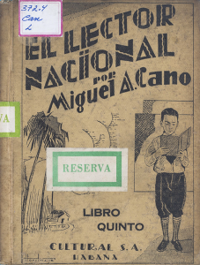 3_CU_BNJM_Cano_lector-nacional-libro-quinto_LaHabana_1935_02ed_Portada